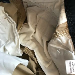 Tommy Hilfiger Tan Khaki Button Cargo Shorts Boys 10